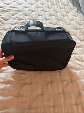 NUDESTIX Black Travel Cosmetic Train Case